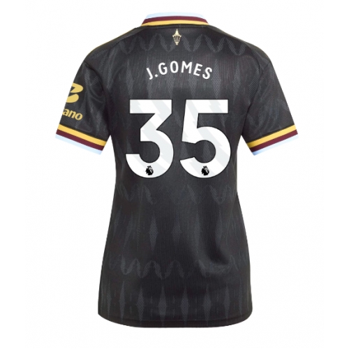 Aston Villa Joao Gomes #35 Maglia Gara Trasferta Repliche 2026-27 Donna Maniche Corte Aston Villa Joao Gomes #35 Maglia Gara Trasferta Repliche 2026-27 Donna Maniche Corte